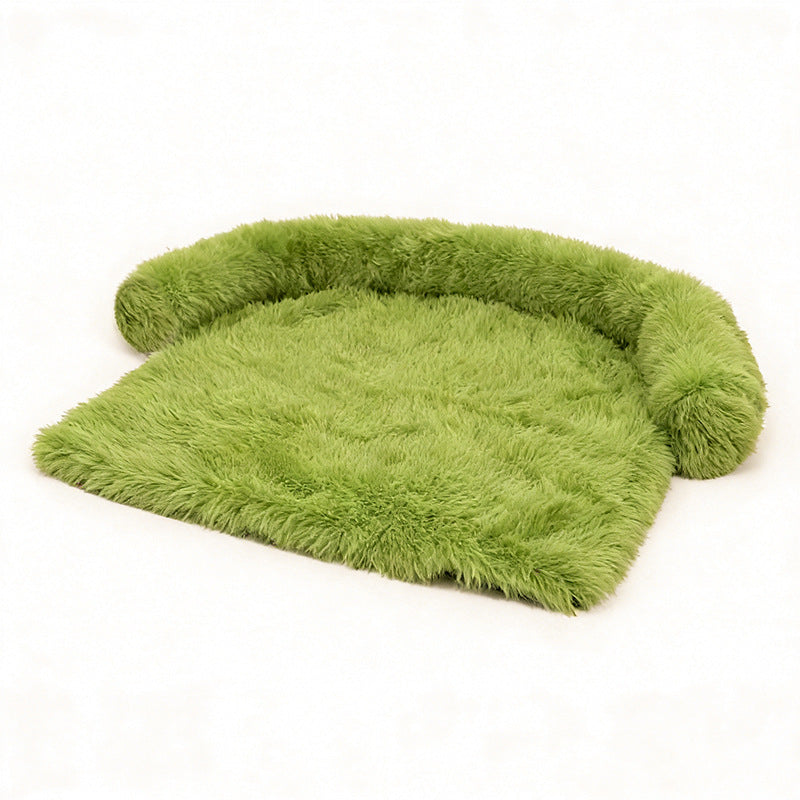 Lit pour chien confortable en fausse fourrure 3