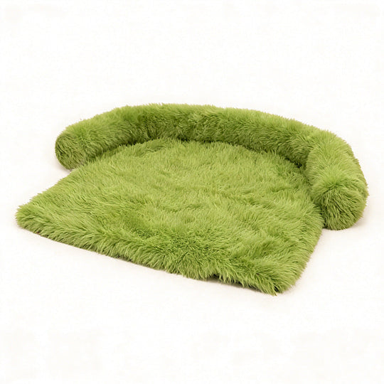 Lit pour chien confortable en fausse fourrure 3