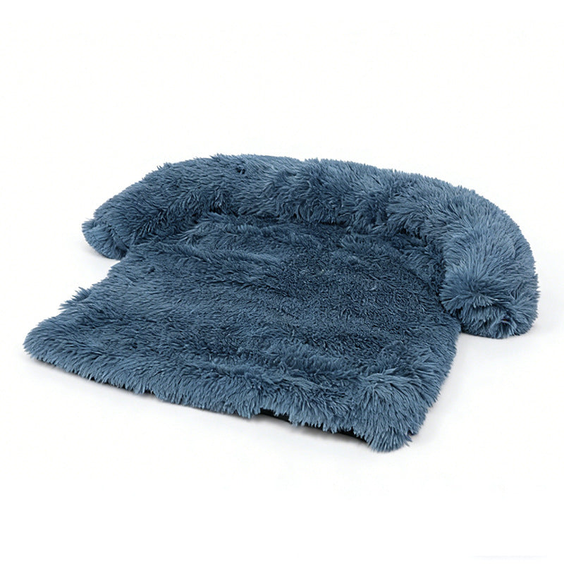 Lit pour chien confortable en fausse fourrure 4