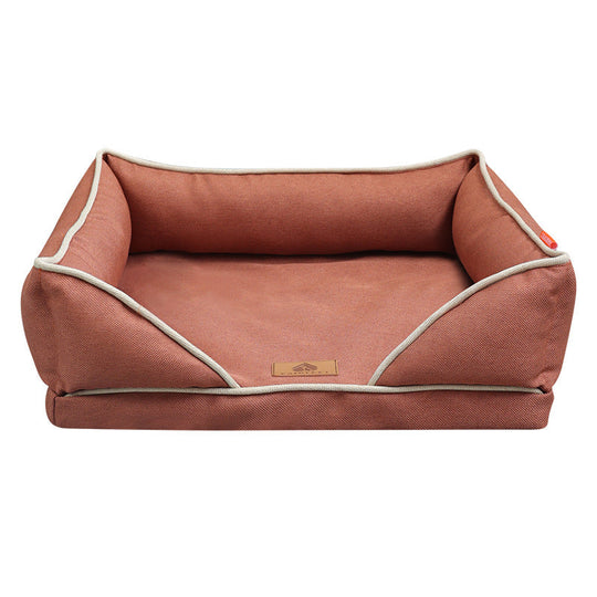 Lit pour chien surélevé avec design confortable 0