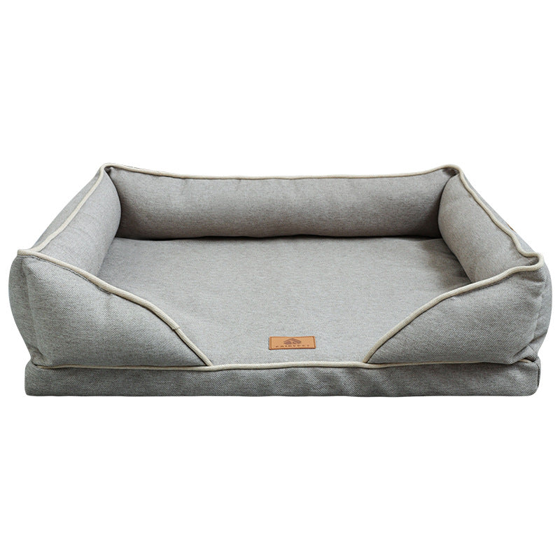 Lit pour chien surélevé avec design confortable 2