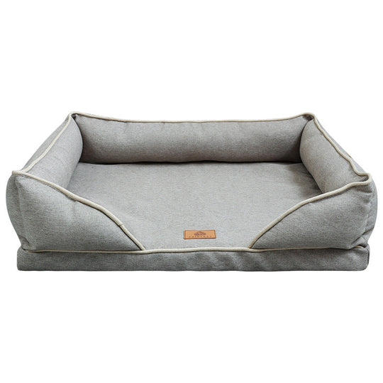 Lit pour chien surélevé avec design confortable 2