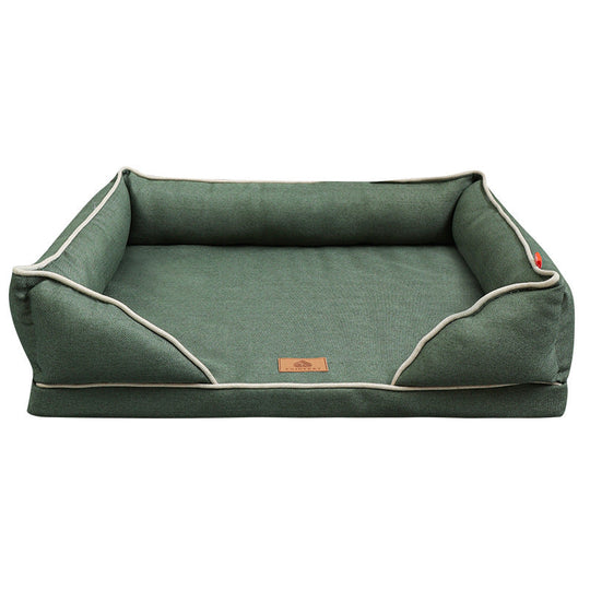 Lit pour chien surélevé avec design confortable 3