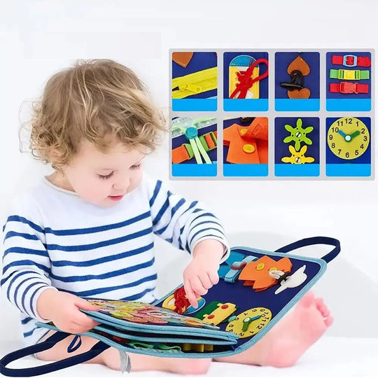 Livre Éducatif Montessori Interactif pour Enfants 1