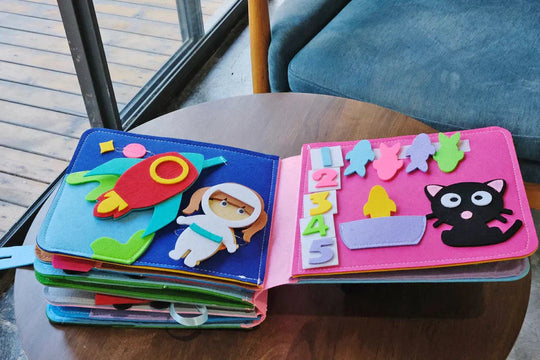 Livre Éducatif Montessori Interactif pour Enfants 2-5 Ans avec Histoires et Activités 5