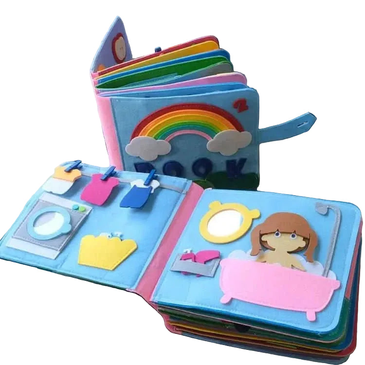 Livre Montessori Interactif pour Enfants 0