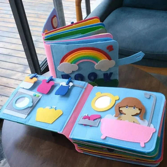 Livre Montessori Interactif pour Enfants 1