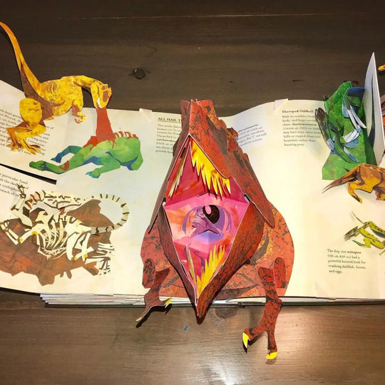 Livre Pop-up 3D Dinosaure Interactif pour Enfants 2