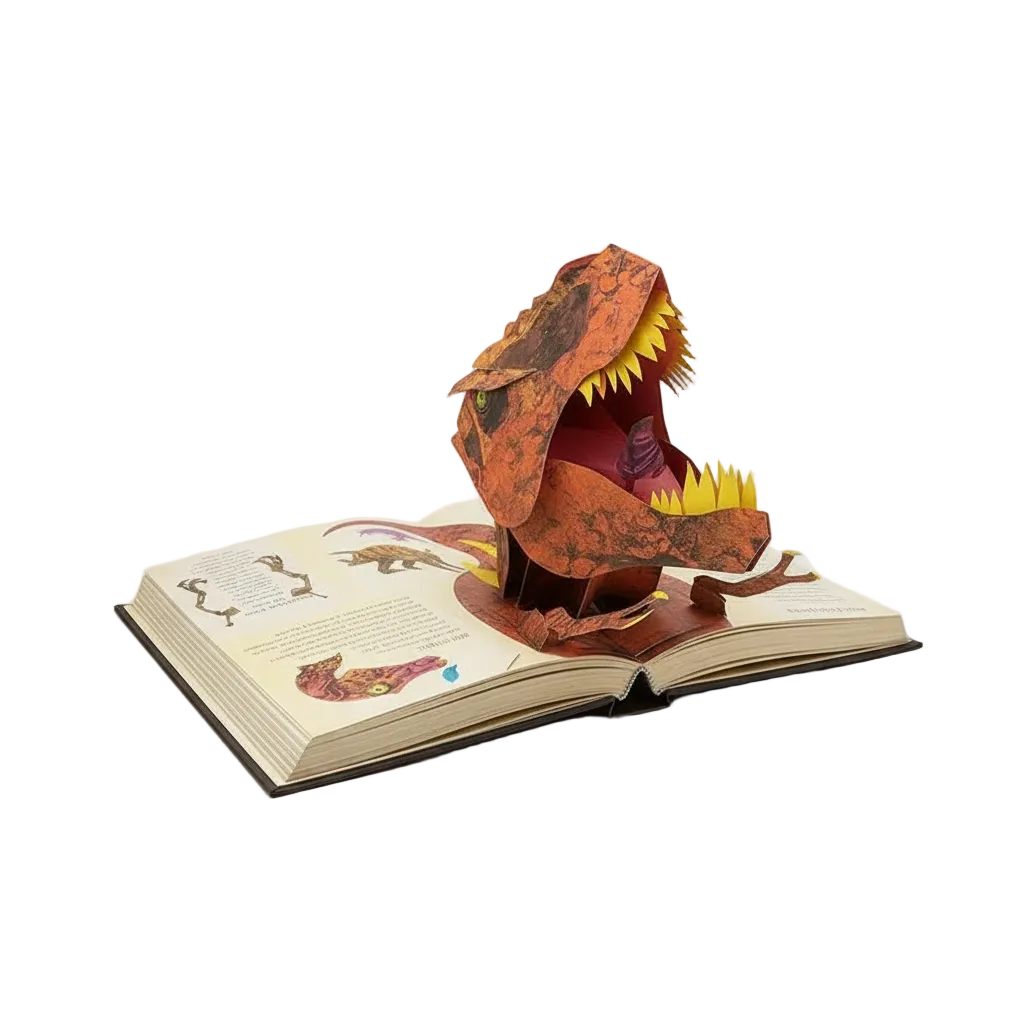 Livre Pop-up 3D Dinosaures Aventure Épique 0
