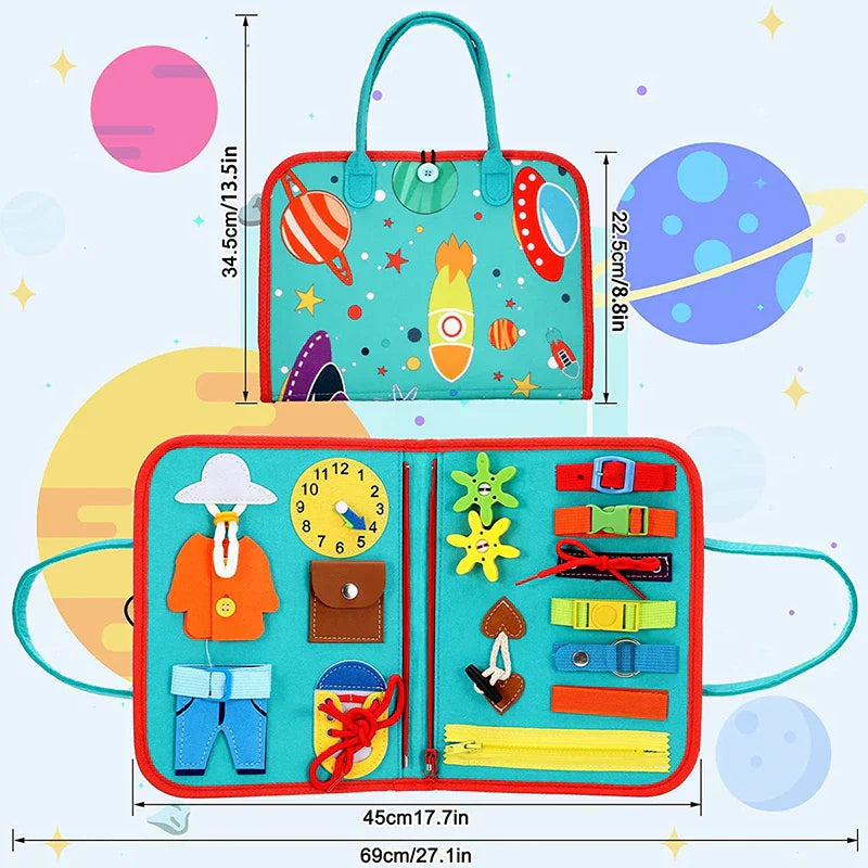 Livre d'Aventure Sensorielle pour Tout-Petits 1
