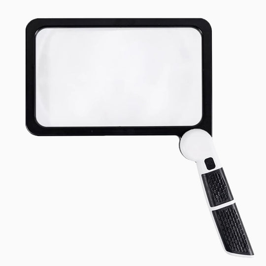 Loupe LED Pliable Grossissante avec Éclairage pour Lecture Précise 0