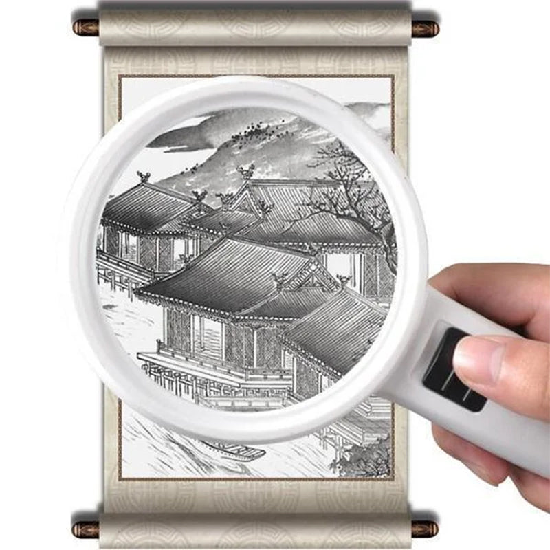 Loupe Optique 30x Portable avec Éclairage LED 3