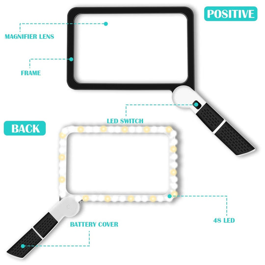 Loupe manuelle LED 5x DETAILUX 3