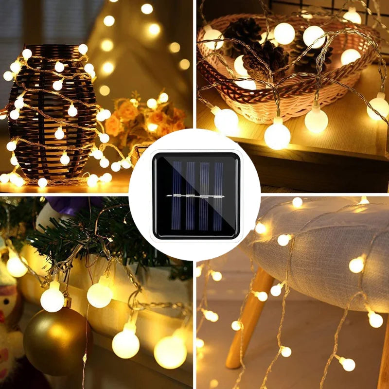 Lumières de Fête Solaire LED Décoratives 7