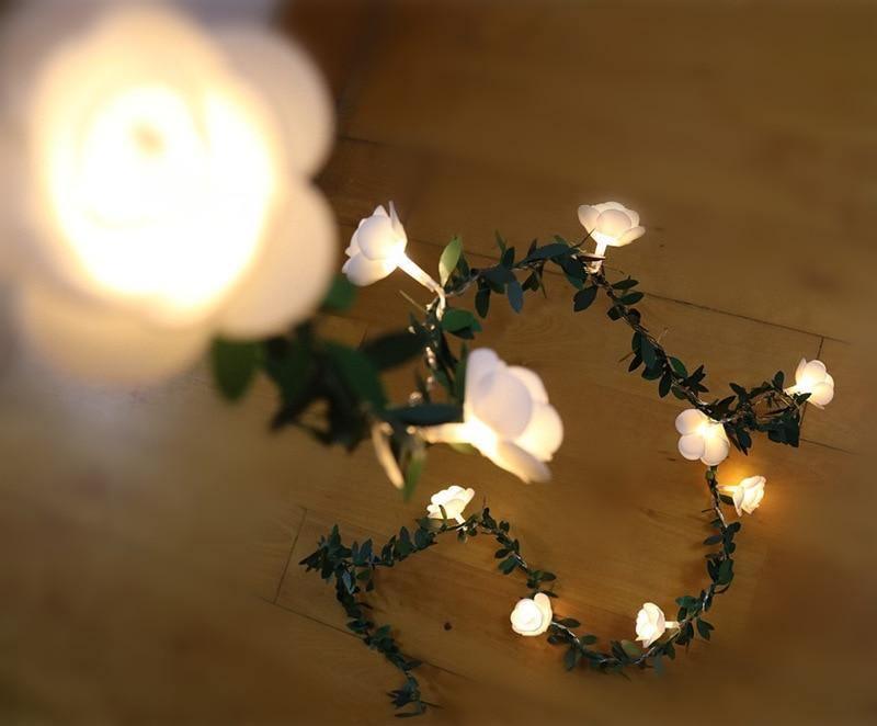 Luminaires LED Fleurs Atmosphère Enchanteresse 6