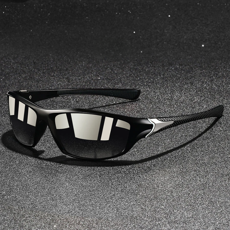 Lunette de Soleil Homme Polarisée avec Monture Métallique Élégante 4