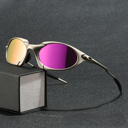 Lunette de Soleil Homme Sportive Métal Léger 4