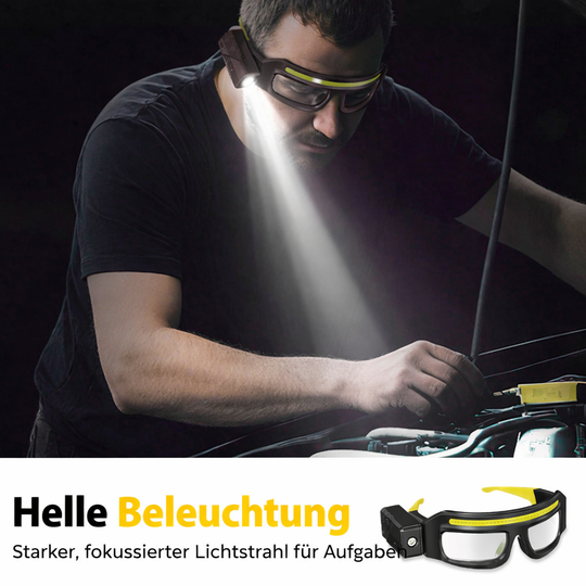 Lunettes LED Intégrées Pour Hommes et Femmes Avec Éclairage Précis 1