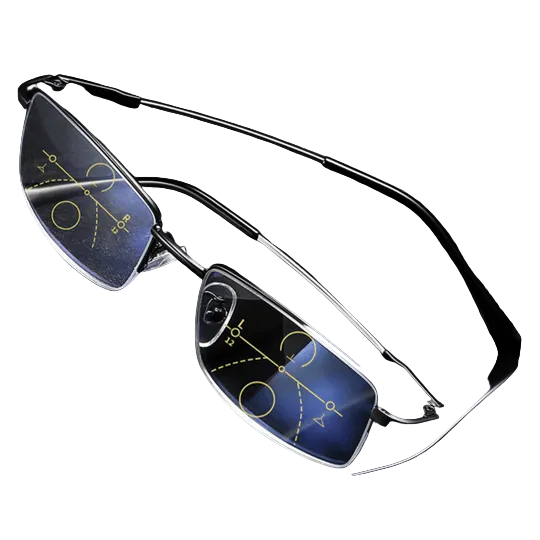Lunettes Progressives Intelligentes Multizone pour Vision Confortable 0