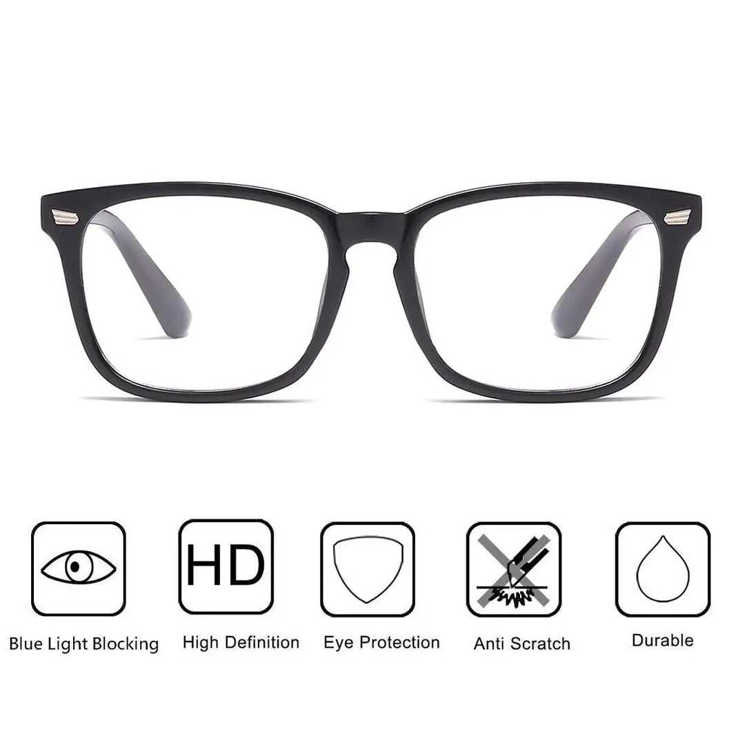 Lunettes Unisexes Anti Lumière Bleue Design Élégant 1