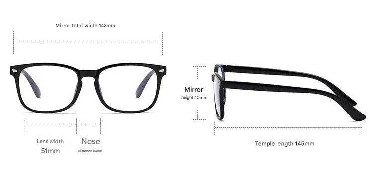 Lunettes Unisexes Anti Lumière Bleue Design Élégant 8