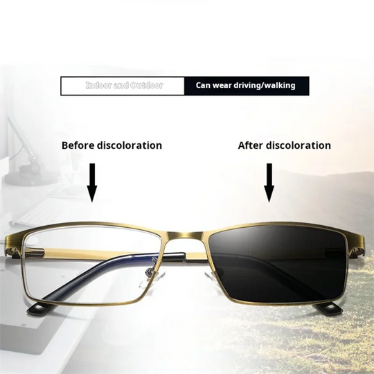 Lunettes de Lecture Multifocales Carrées pour Hommes et Femmes 5