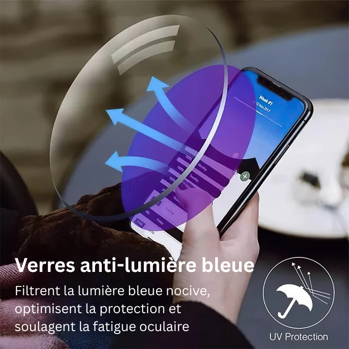 Lunettes de Lecture Multifocales Homme Femme Design Léger 5