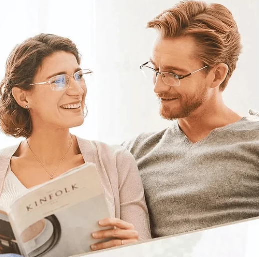 Lunettes de Lecture Multifocales Unisexe Design Moderne avec Protection Contre la Lumière Bleue 5