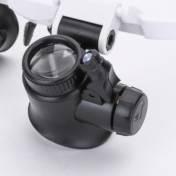 Lunettes de Loupe HD avec Éclairage LED 4