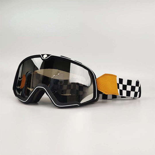 Lunettes de Moto Rétro pour Hommes Style Vintage 1