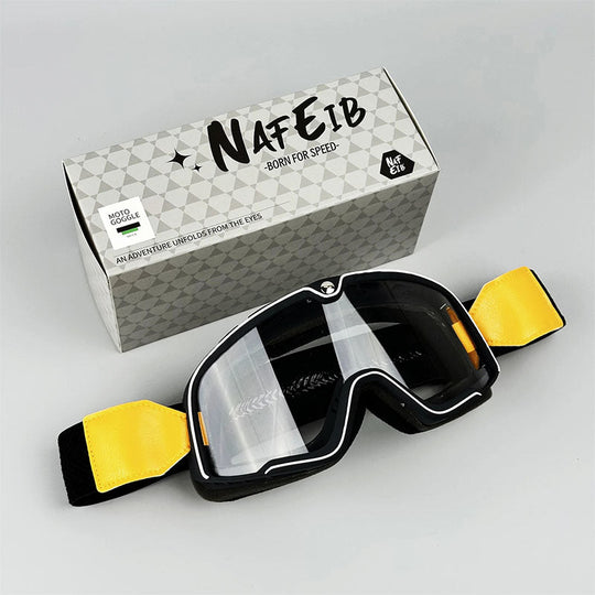 Lunettes de Moto Rétro pour Hommes Style Vintage 10