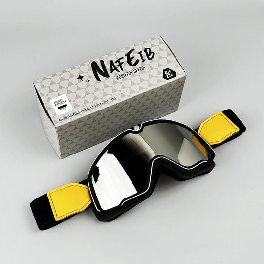 Lunettes de Moto Rétro pour Hommes Style Vintage 11