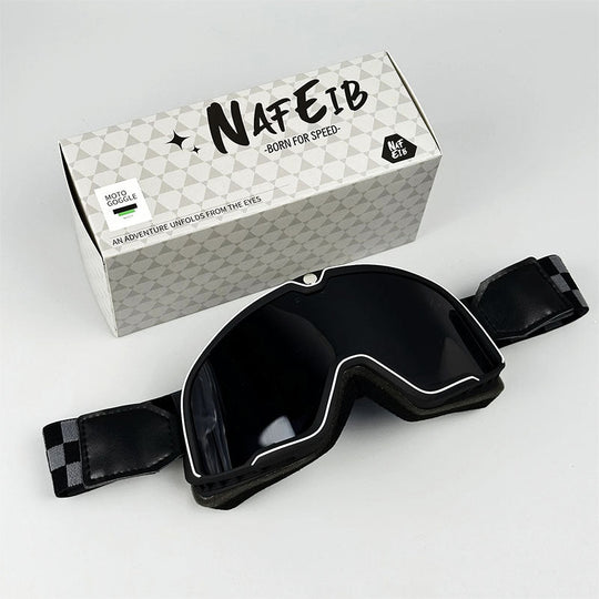 Lunettes de Moto Rétro pour Hommes Style Vintage 13