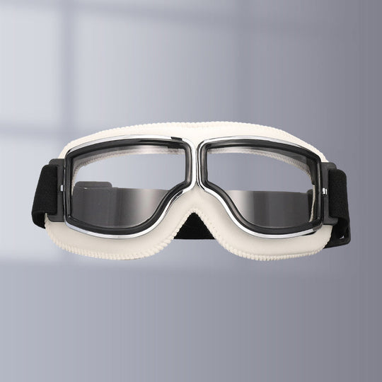 Lunettes de Moto Vintage Style Pilote 19