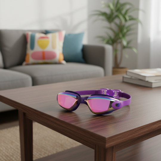 Lunettes de Natation Confortables avec Protection UV 0