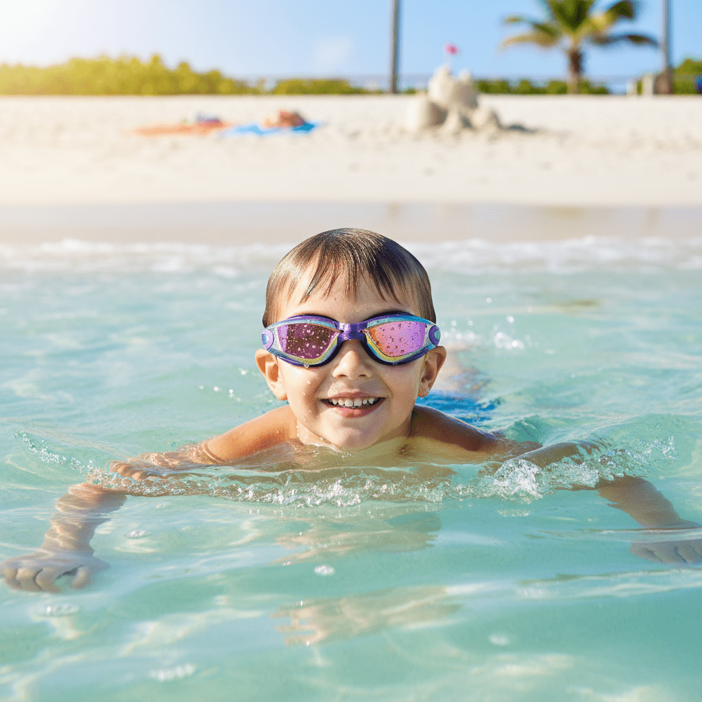 Lunettes de Natation Confortables avec Protection UV 2