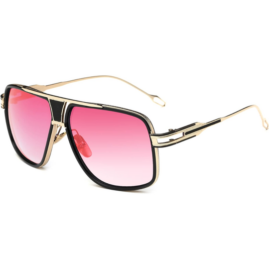 Lunettes de Soleil Aviateur Homme Style Classique avec Protection UV 4