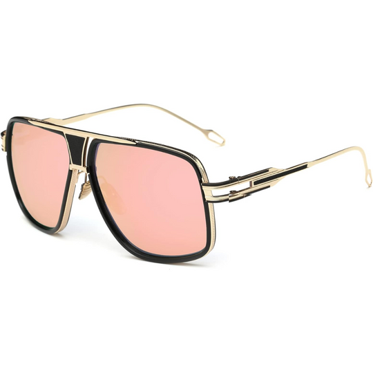 Lunettes de Soleil Aviateur Homme Style Classique avec Protection UV 9