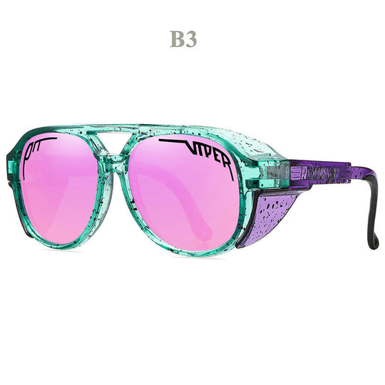 Lunettes de Soleil Coupe-Vent pour Motocyclistes Design Moderne 4