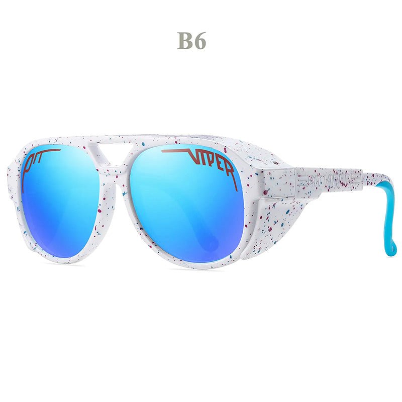 Lunettes de Soleil Coupe-Vent pour Motocyclistes Design Moderne 7