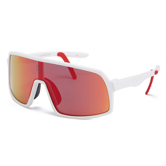 Lunettes de Soleil Homme Bouclier Sportif avec Verres Polarisés 10