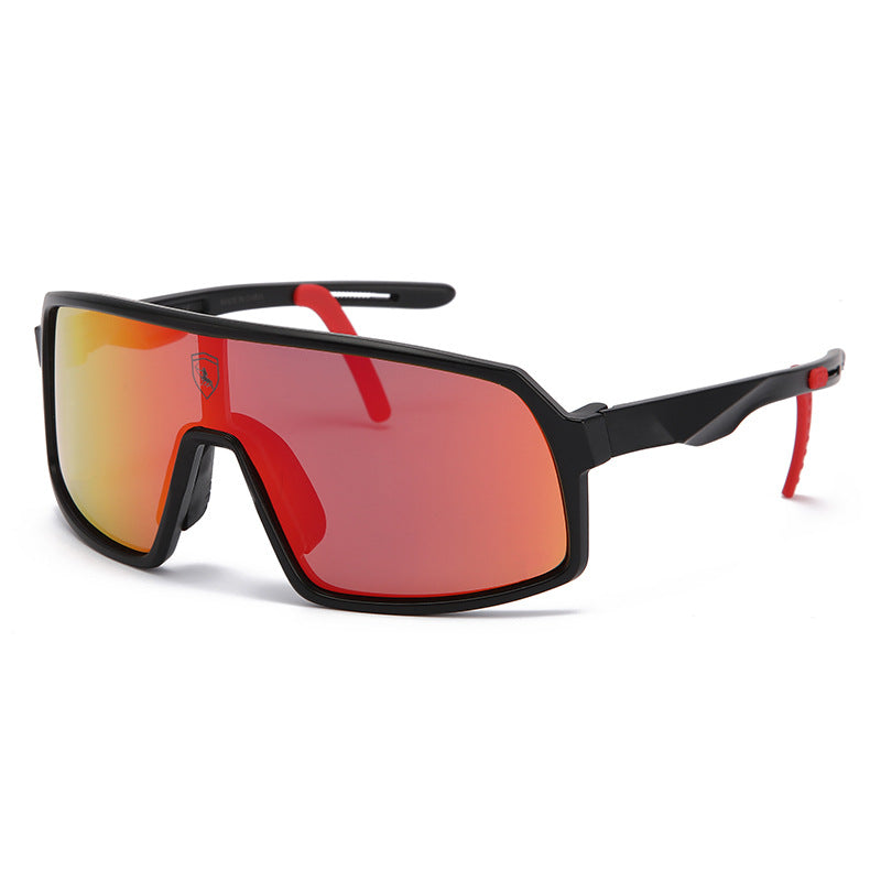Lunettes de Soleil Homme Bouclier Sportif avec Verres Polarisés 5