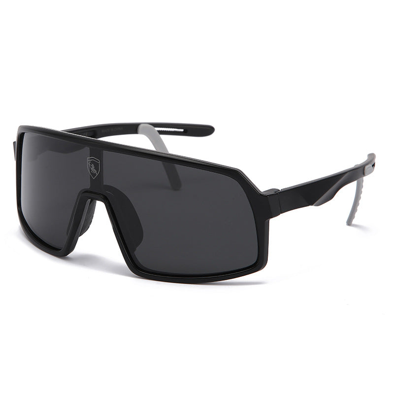 Lunettes de Soleil Homme Bouclier Sportif avec Verres Polarisés 9