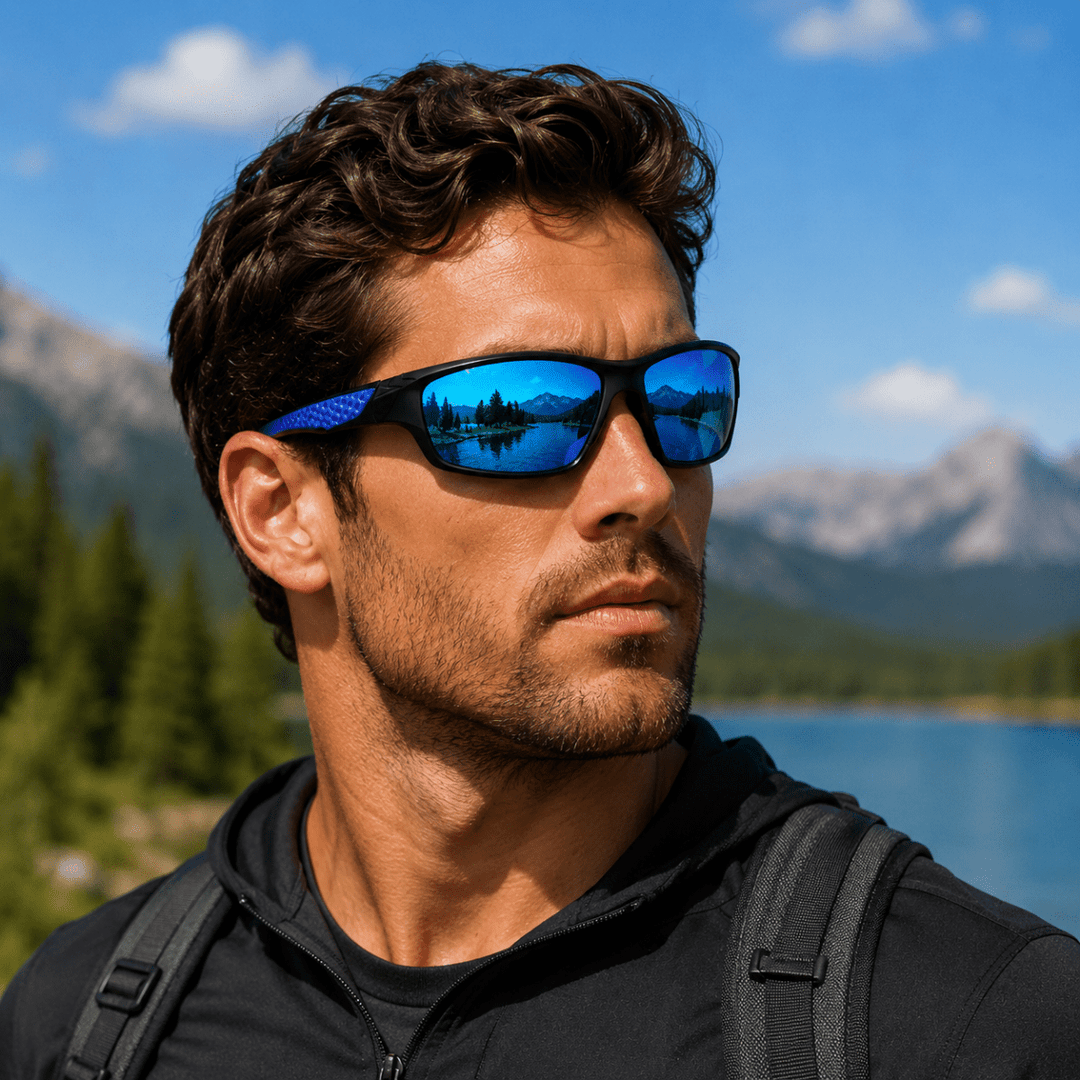 Lunettes de Soleil Ronde Vintage Unisexe avec Protection UV400 2