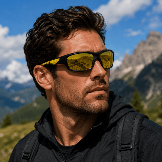 Lunettes de Soleil Ronde Vintage Unisexe avec Protection UV400 3