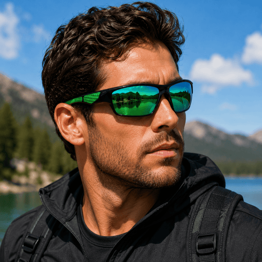 Lunettes de Soleil Ronde Vintage Unisexe avec Protection UV400 5