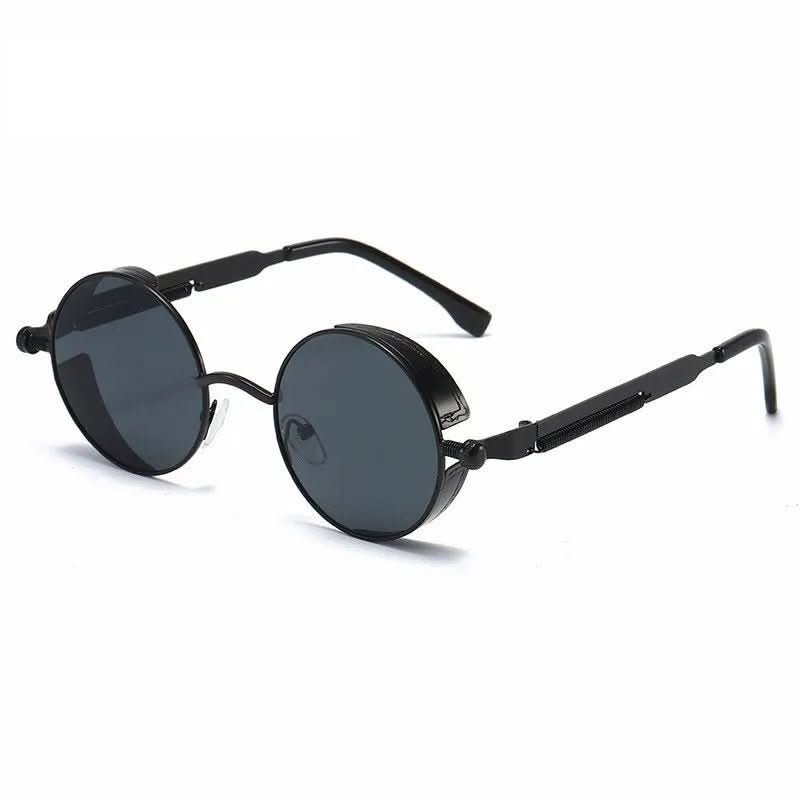 Lunettes de Soleil Rondes Vintage Homme Femme Style Intemporel 1