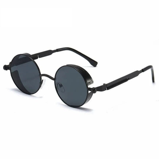 Lunettes de Soleil Rondes Vintage Homme Femme Style Intemporel 1