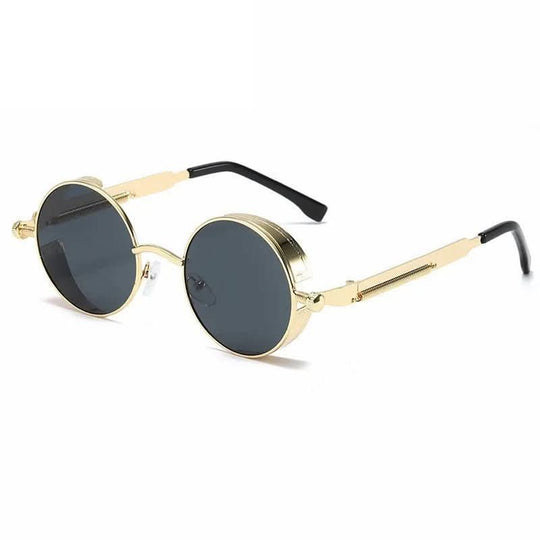 Lunettes de Soleil Rondes Vintage Homme Femme Style Intemporel 2