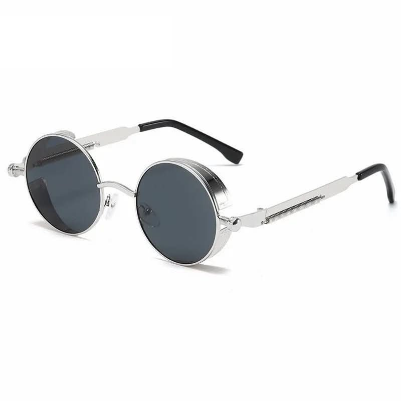 Lunettes de Soleil Rondes Vintage Homme Femme Style Intemporel 3